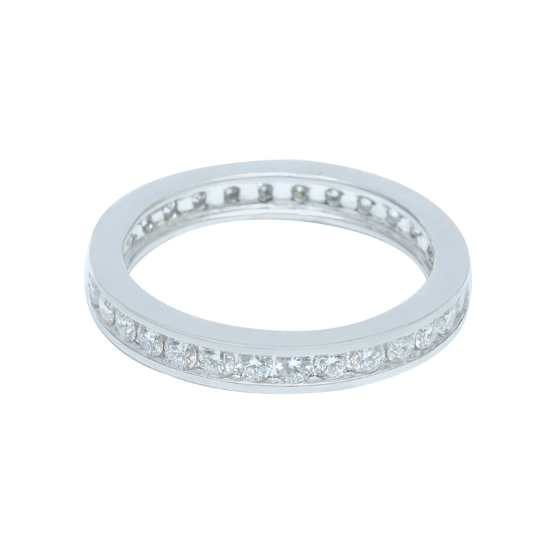 Diamond Finer Ring (Ladies- Band)  