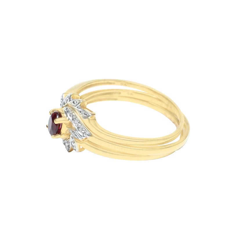 Diamond Ring,  Ladies (Colour Stone)