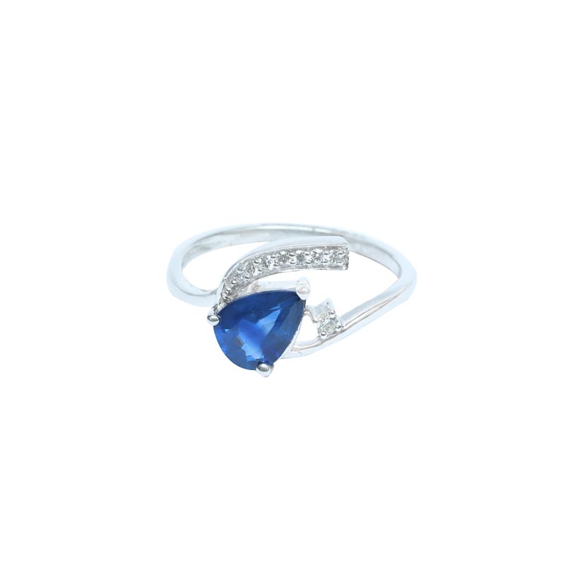 Diamond Ring,  Ladies  (Colour Stone)