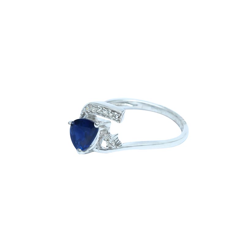 Diamond Ring,  Ladies  (Colour Stone)