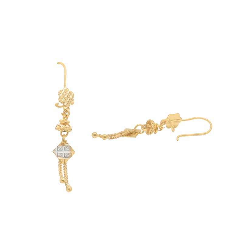 Gold Earring (Long )