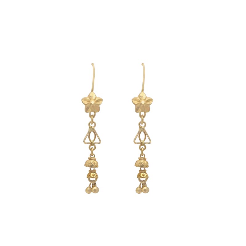 Gold Earring (Long) 