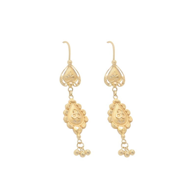 Gold Earring (Long) 