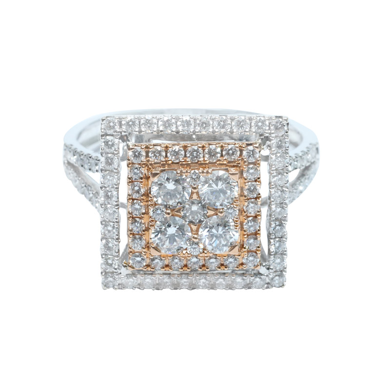 Diamond Finer Ring (Ladies-Cocktail) 