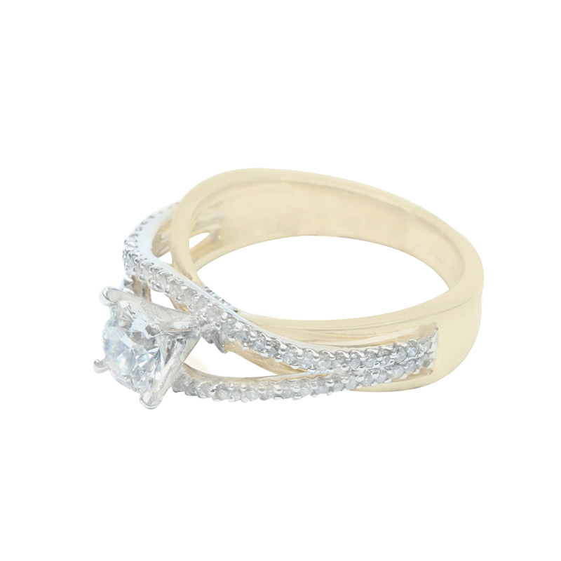 Diamond Finer Ring (Ladies-Solitaire)