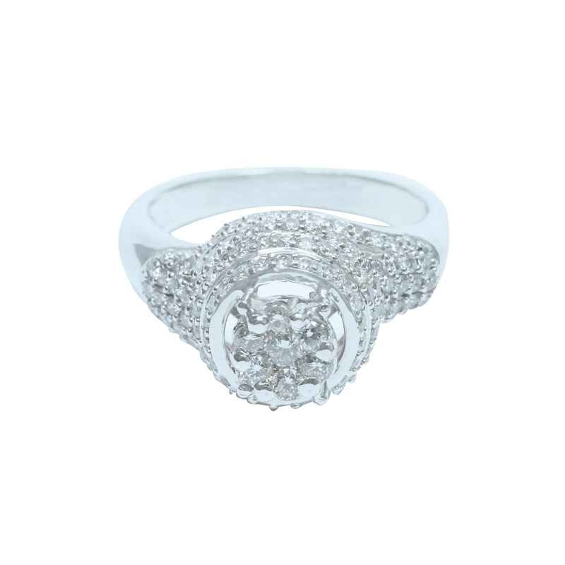 Diamond Finger Ring (Ladies-Cocktail) 