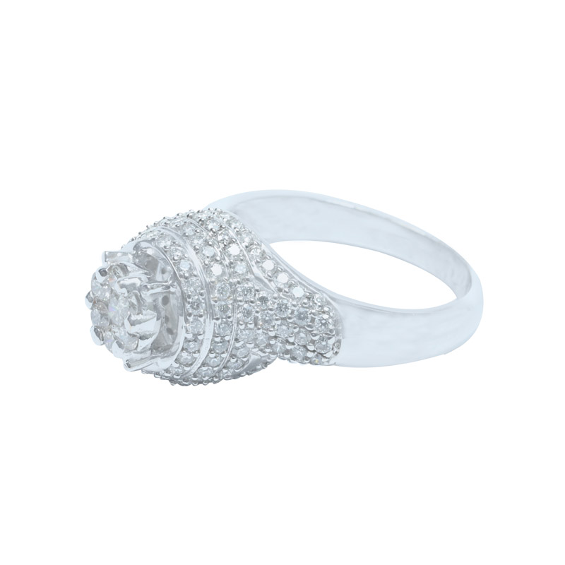 Diamond Finger Ring (Ladies-Cocktail) 