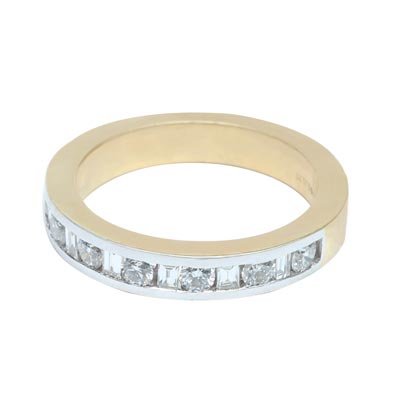 Diamond Finer Ring (Ladies- Band)  