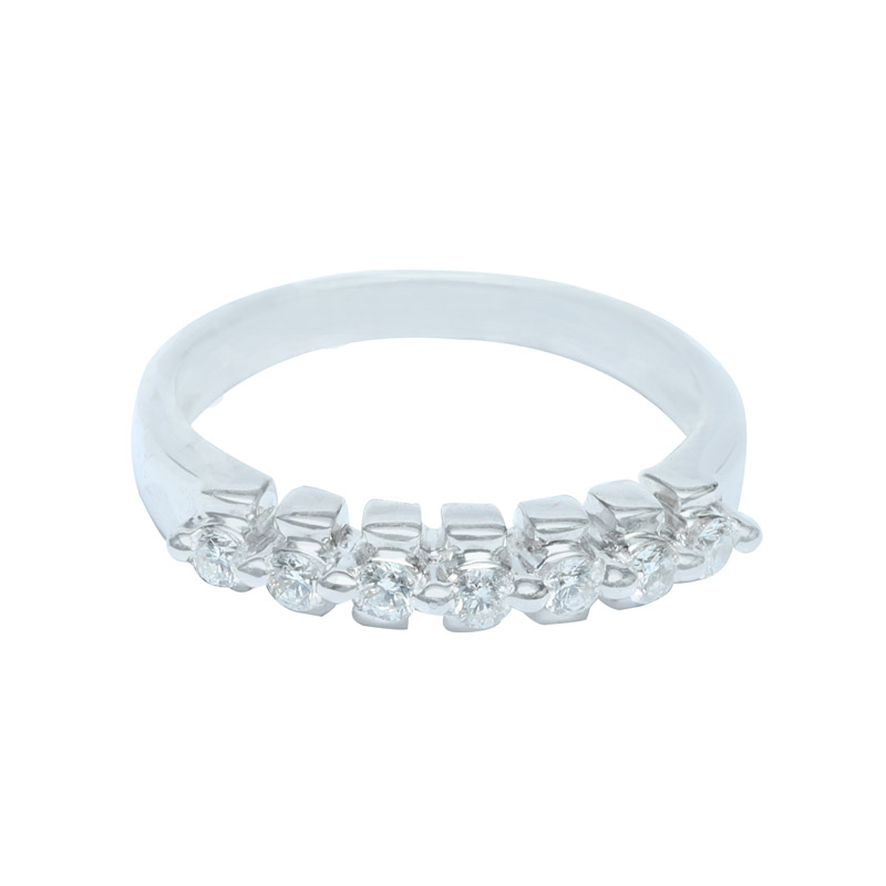 Diamond Finer Ring (Ladies- Band)  