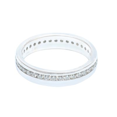 Diamond Finger Ring (Ladies- Band) 