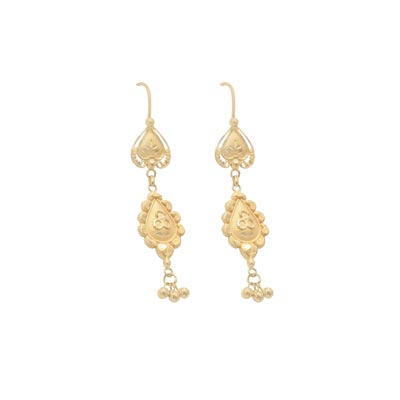 Gold Earring (Long) 