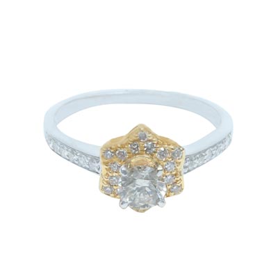 Diamond Finer Ring (Ladies-Solitaire)  